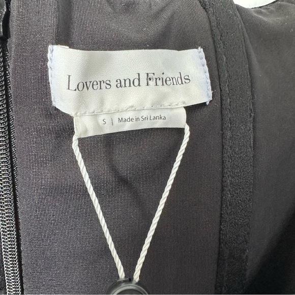 Lovers & Friends Nina Mini Dress Velvet Whimsigoth 90s Size S NWT - Picture 5 of 10